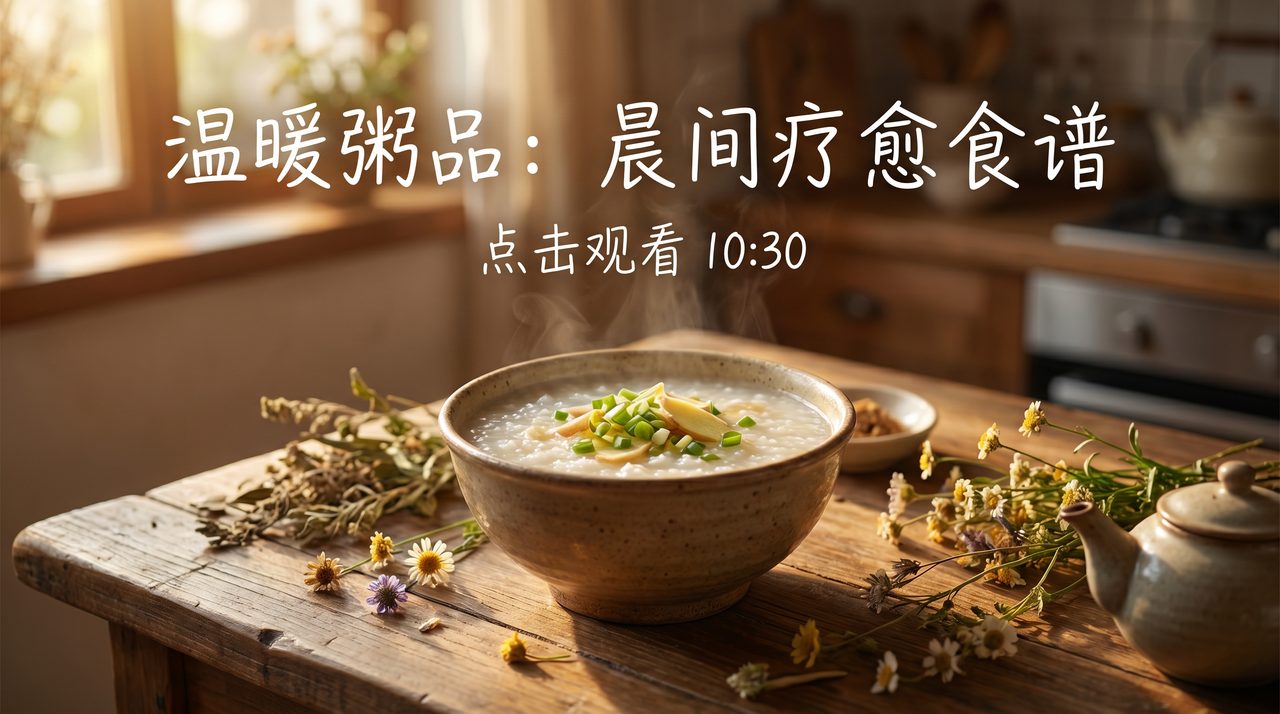 香蕉影视美食生活场景 - 温暖清粥视频教程